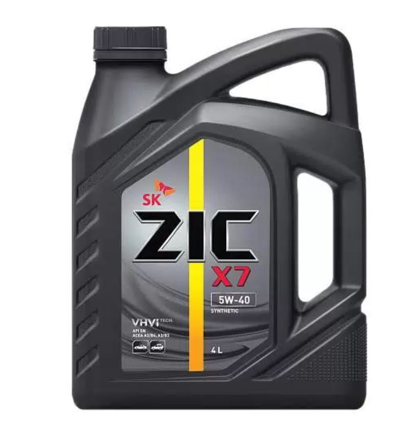ZIC X7 5W40 4л (синтетика)