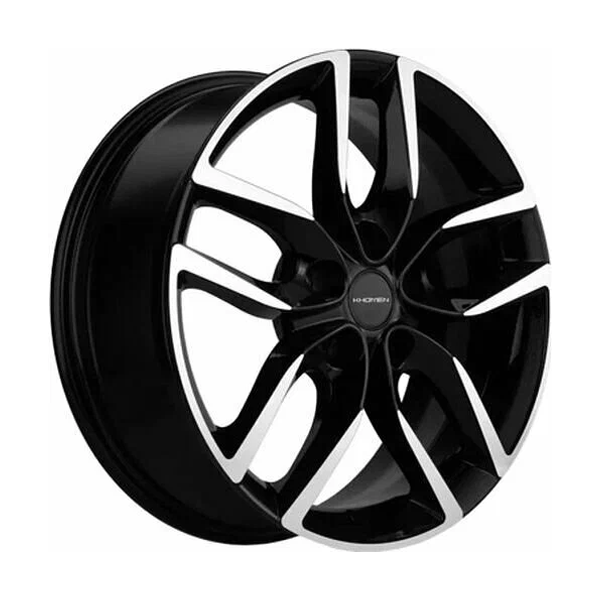 диски KHOMEN KHW1708 (ZV 17 CheryTiggo7/CheryTiggo7Pro) 6,5xR17 5x108 60,1 33 BLACK-FP