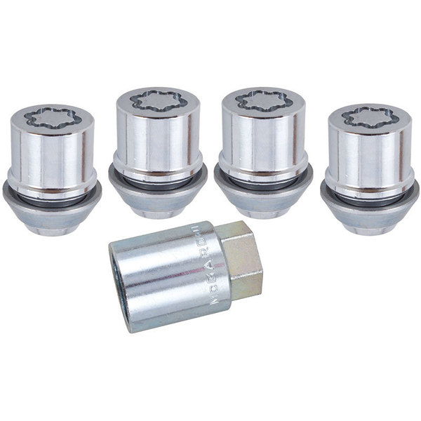 Комплект секретный  TPI  C726445FDX-2KEY (гайка М12x1,5; 33, конус вращающийся, 4+2 ключа, СН)