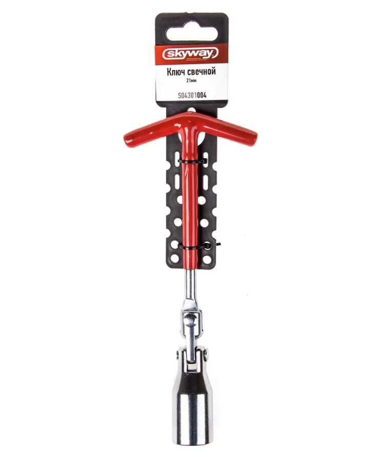 Ключ свечной 21х260мм SKYWAY S04301004