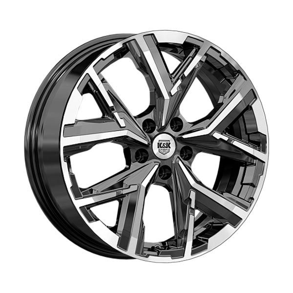 диски КиК АЙОНА 6,5xR18 5x114,3 54,1 50 алмаз_черный