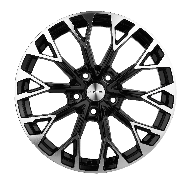 диски KHOMEN KHW1718 (Mazda CX-5/i40/Changan CS75FL/Besturn X80) 7,0xR17 5x114,3 67,1 45 BLACK-FP
