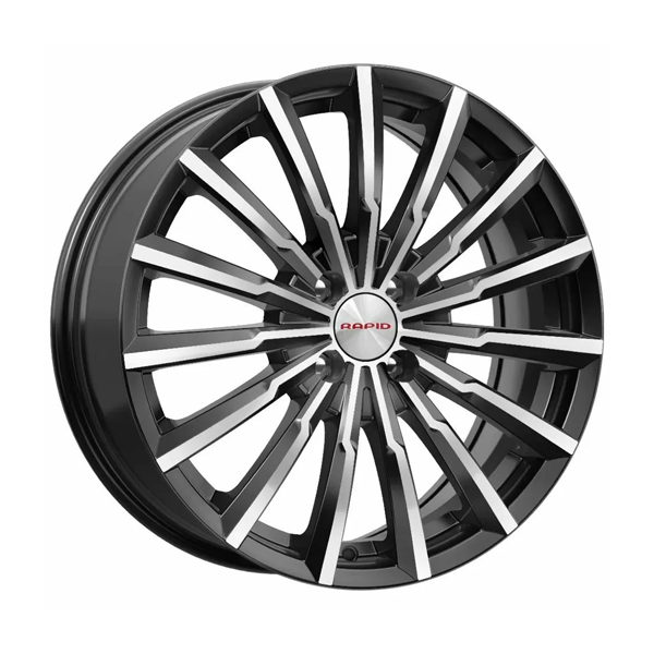 диски КиК Акцент 7,0xR17 4x100 60,1 41 алмаз_черный